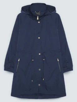 Parka lungo con cappuccio