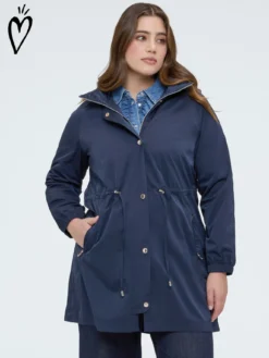 Parka lungo con cappuccio