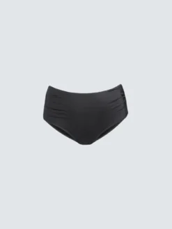Slip a vita alta con fascia arricciata