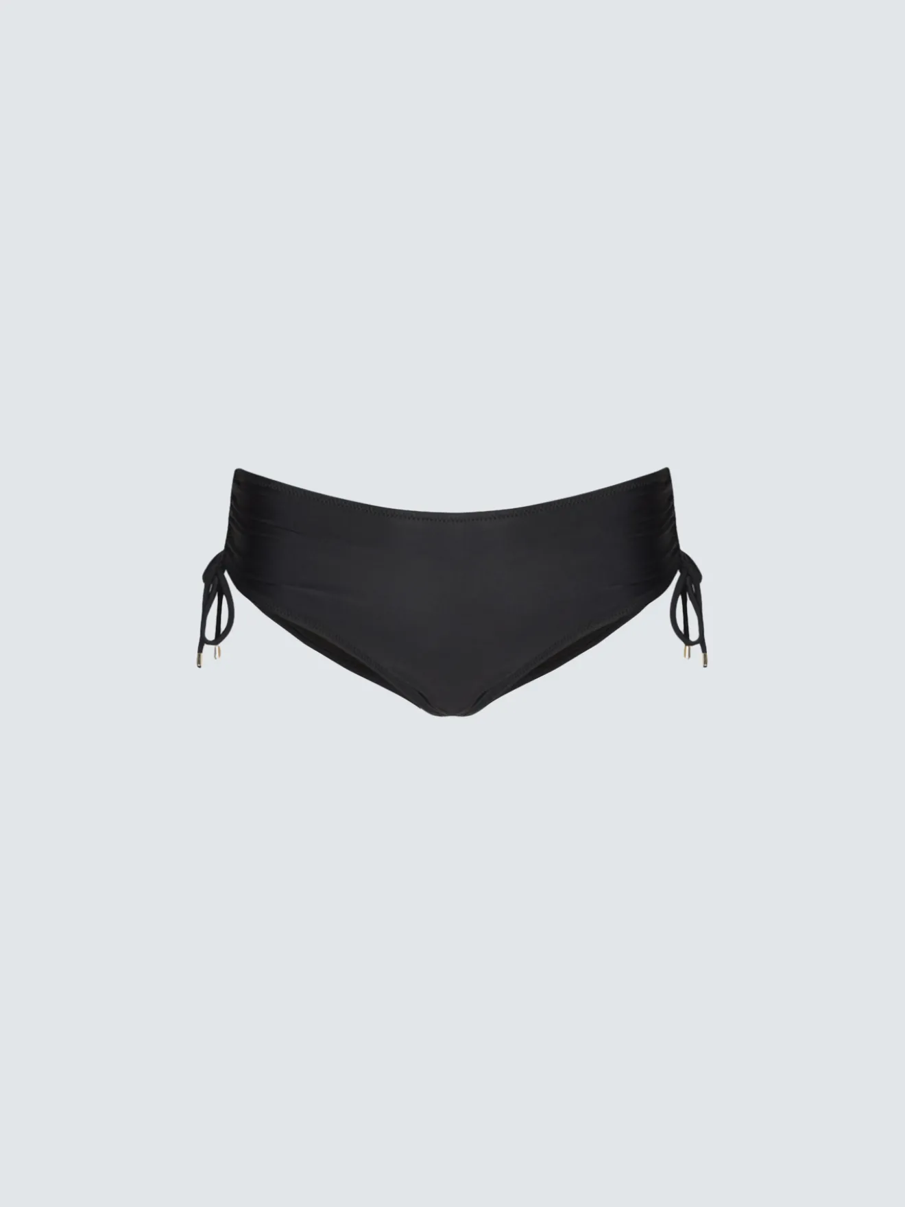 Slip con drappeggio e laccetti