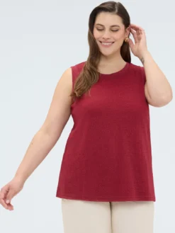 Top in jersey lurex
