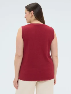 Top in jersey lurex