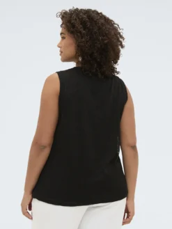 Top in jersey lurex