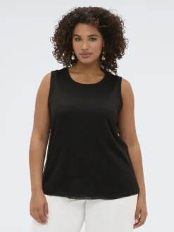 Top in jersey lurex