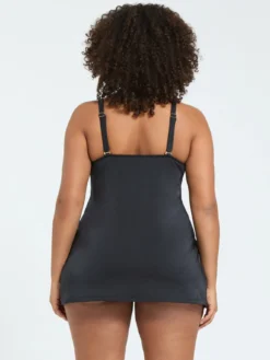 Top Tankini con dettaglio ad anello