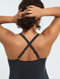 Top Tankini con dettaglio ad anello