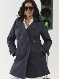 Trench chiusura doppiopetto