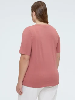 T-shirt in cotone con applicazioni luminose