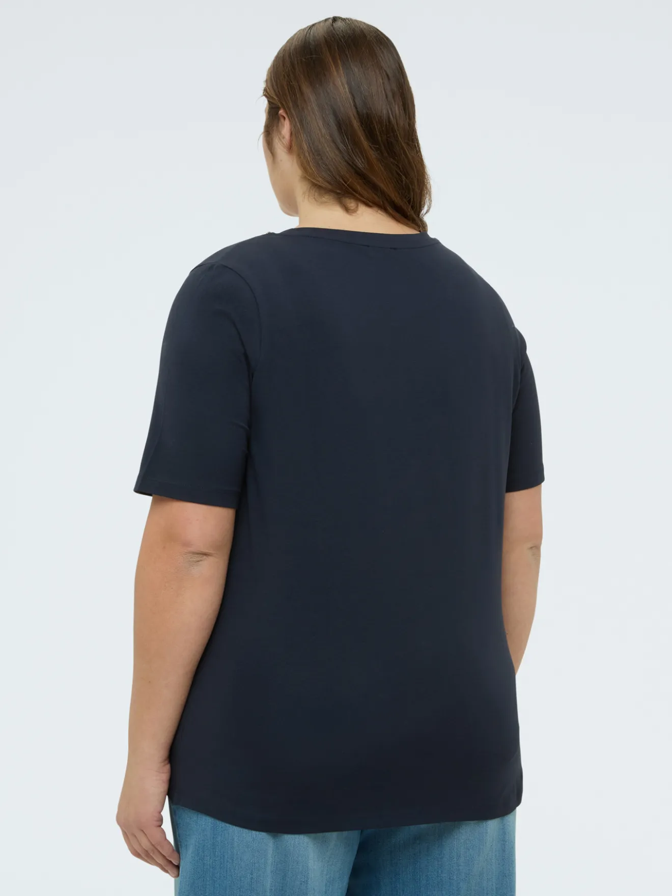 T-shirt in cotone con applicazioni luminose