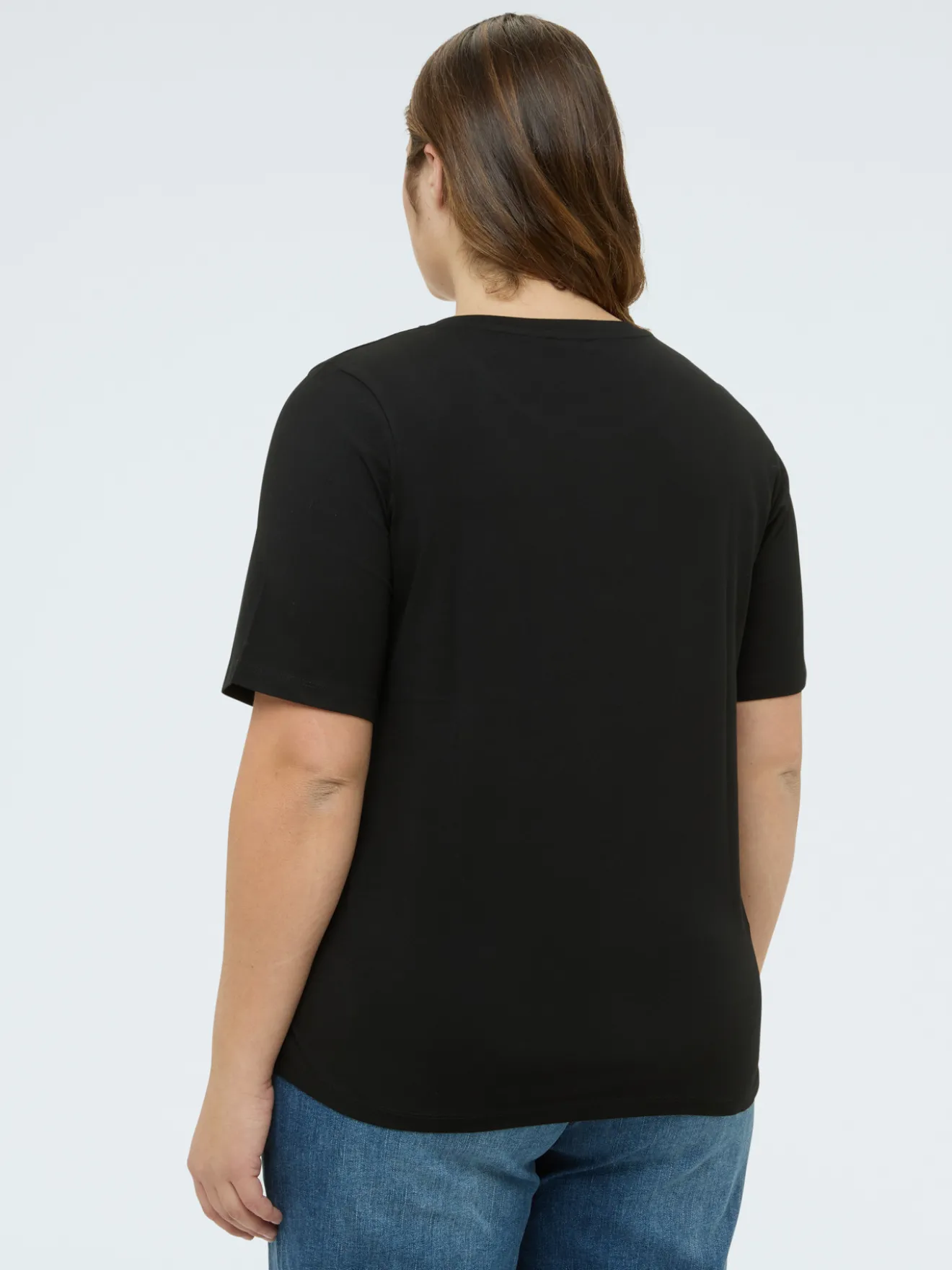 T-shirt in cotone con applicazioni luminose