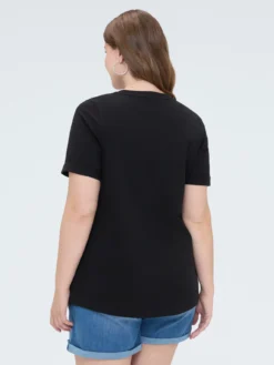 T-shirt in cotone con scritta motivazionale