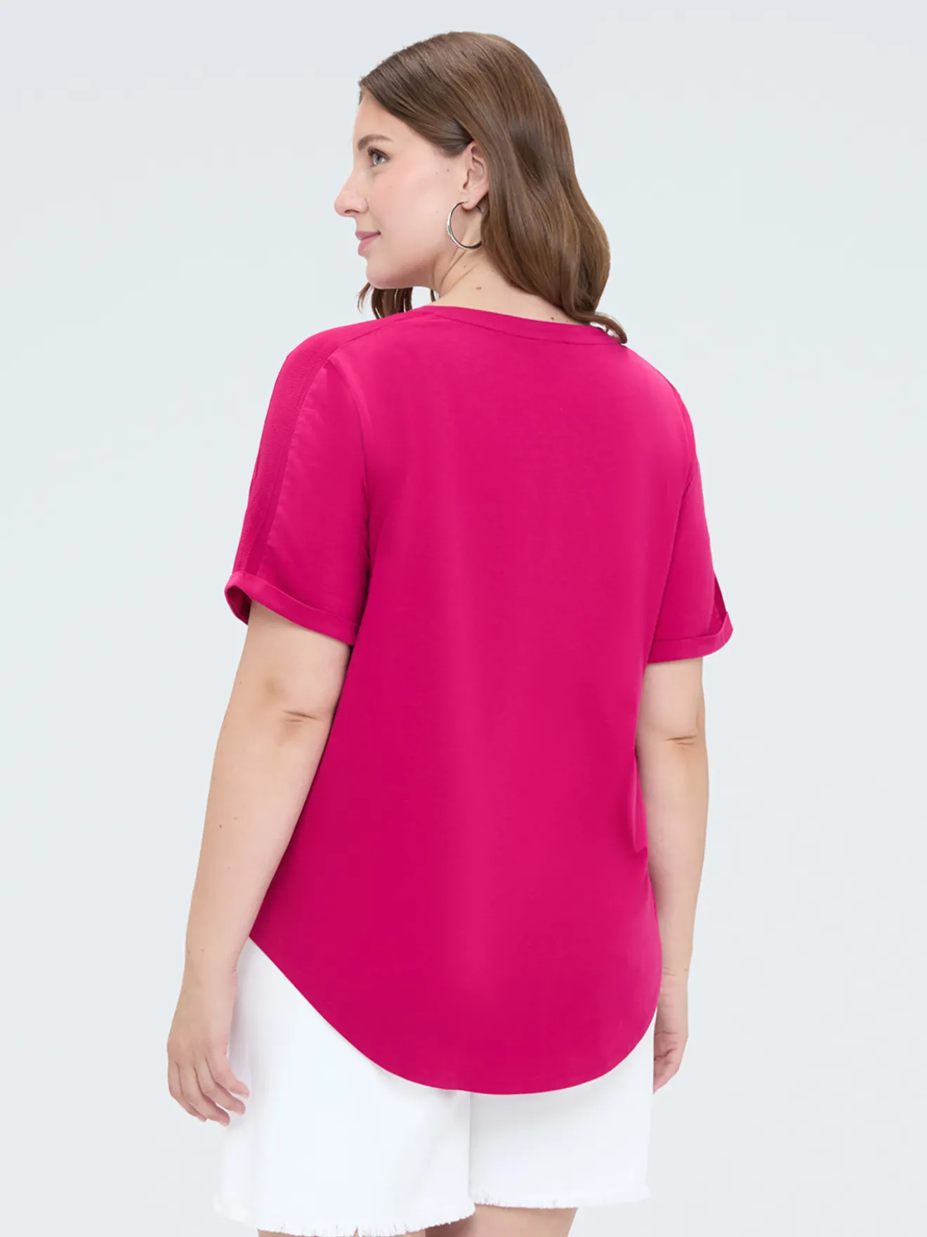 T-shirt in cotone con scritta motivazionale