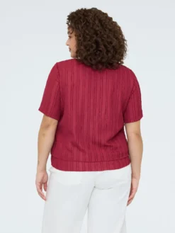 T-shirt in jersey a costine