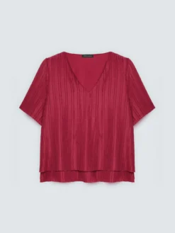 T-shirt in jersey a costine