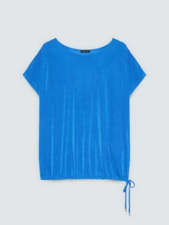T-shirt in jersey con coulisse