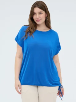 T-shirt in jersey con coulisse