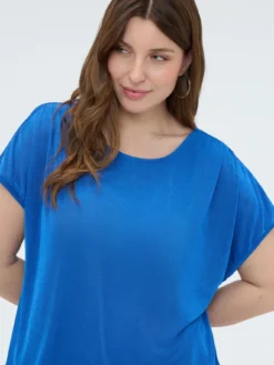 T-shirt in jersey con coulisse