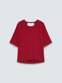 T-shirt in jersey con cut-out