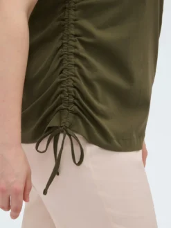 T-shirt in jersey con stampa e ricamo