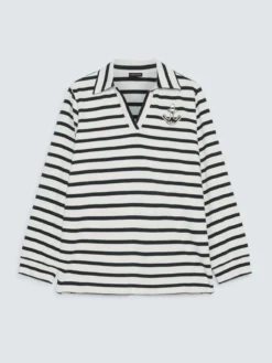 T-shirt in jersey stile marinière