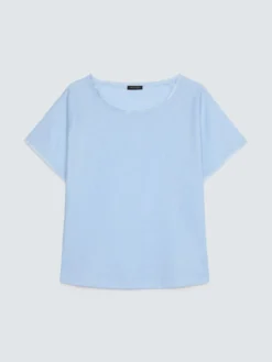 T-shirt in misto lino