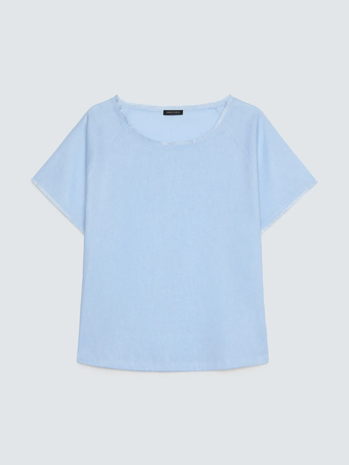 T-shirt in misto lino